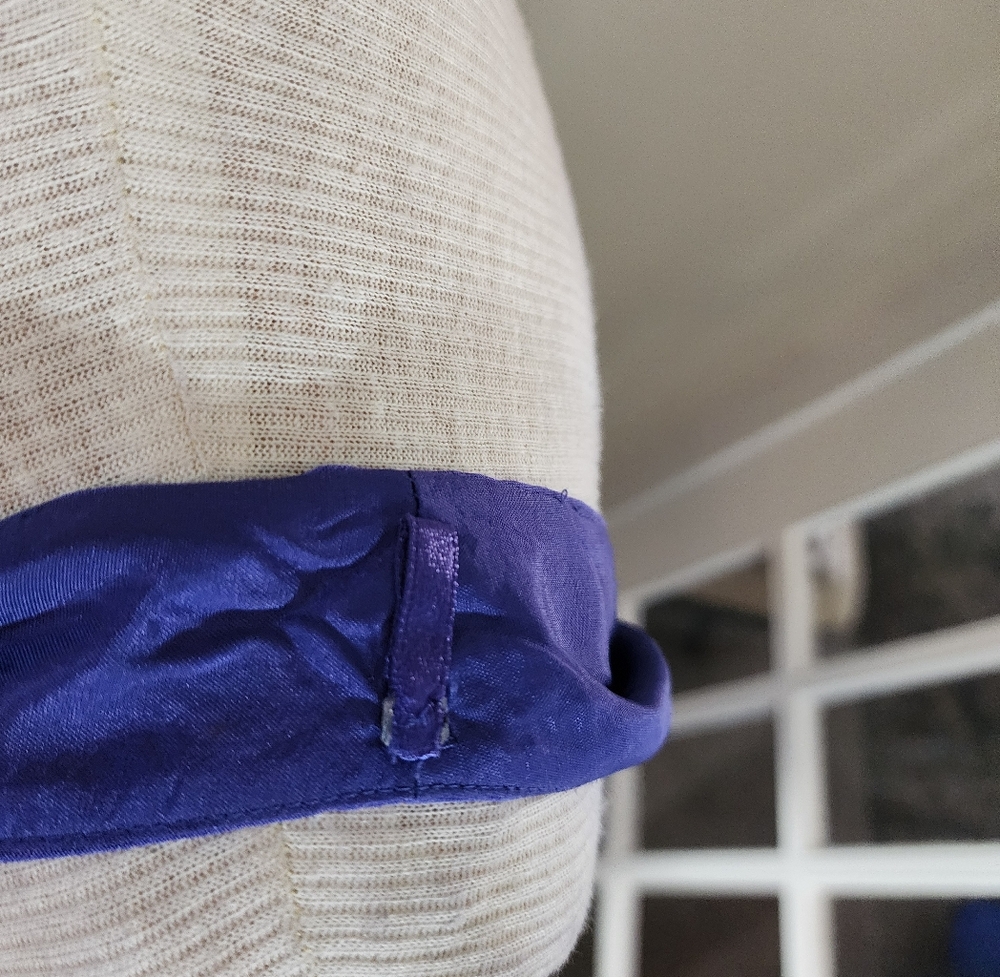 Valerie Dress Silk Sleeveless  Lavender Size 12 - Picture 11 of 16